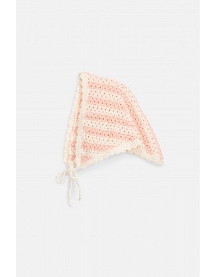 Holly Mesh Bandana Pink Stripes