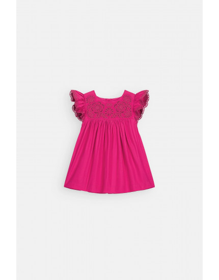 Notcha Dress Fuchsia 24M