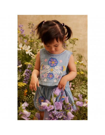 Albane Camisole Stone Blue 4