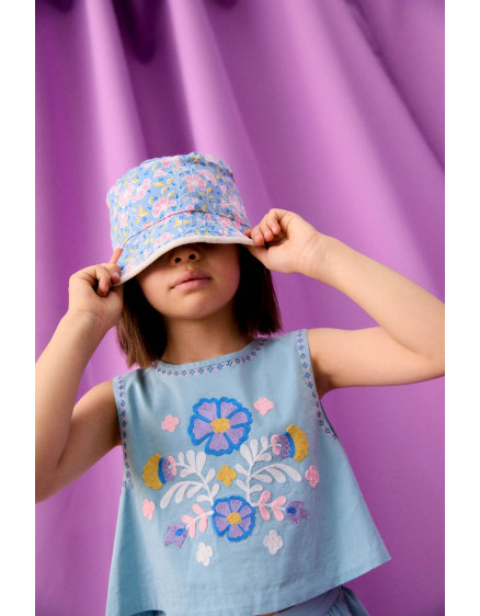 Albane Camisole Stone Blue 3