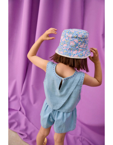 Albane Camisole Stone Blue 2
