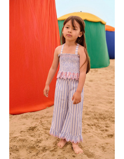 Florentina Camisole Blue Seaside Stripes