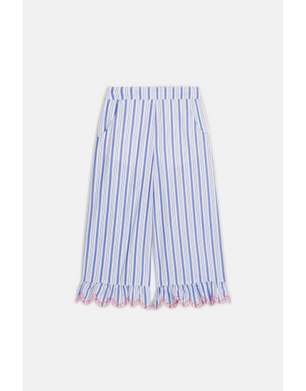 Loukini Pants Blue Seaside Stripes