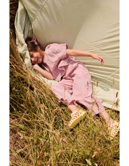 Штани Loukie Pink Pomelo Checks 3