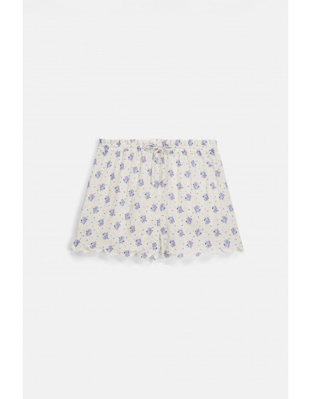 Жіноча піжама Minala Cream Flower 4