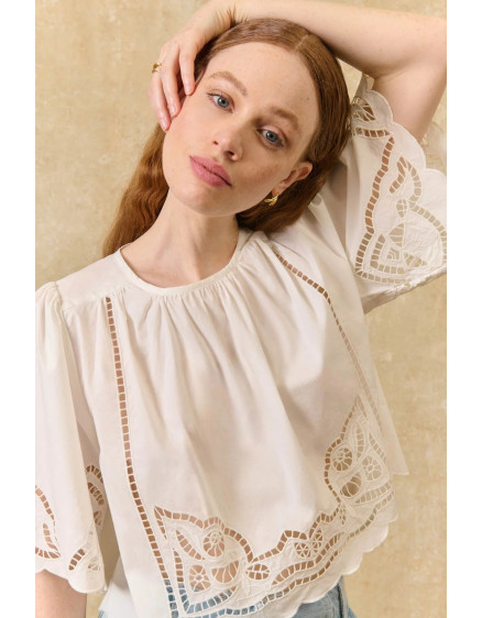 Жіноча блуза Louvia Off White 6