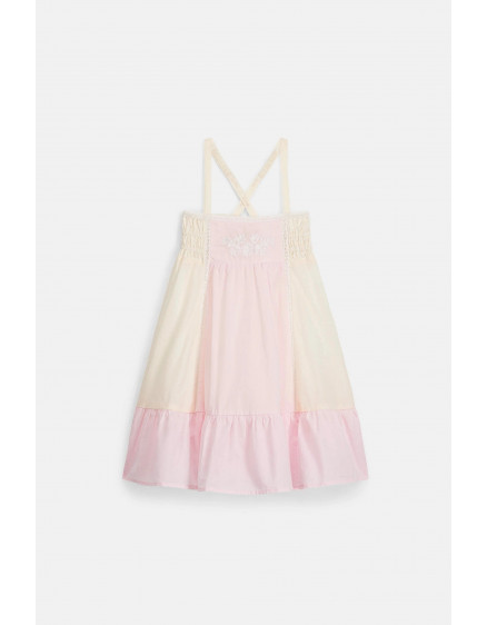 Marcelina Dress Pink & Yellow 2