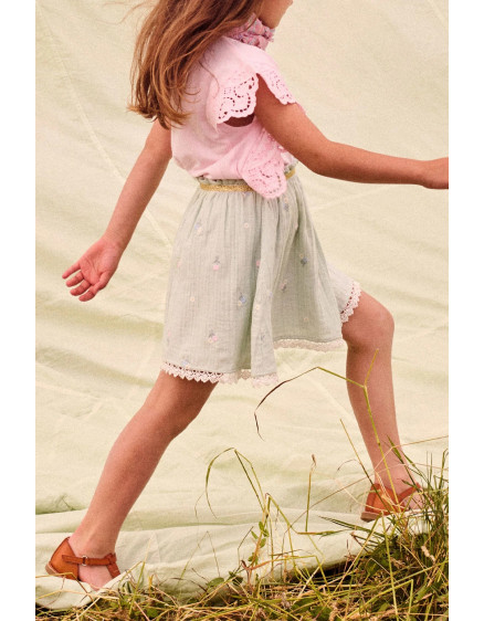 Cephee Skirt Almond Floral 4