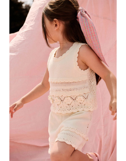 Maelys Knit Top Cream