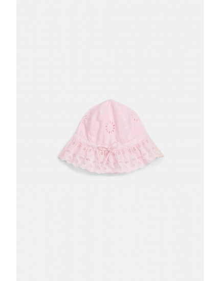 Eliana Sun Hat Pink 18-24M