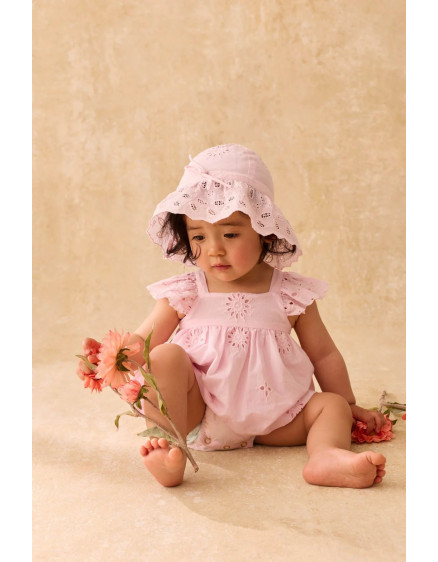 Eliana Sun Hat Pink 3