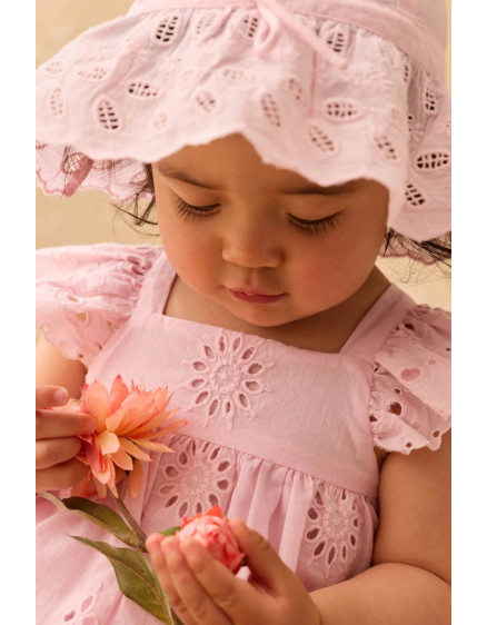 Eliana Sun Hat Pink 4