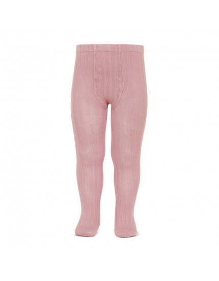 Basic Rib Tights Pale Pink 526