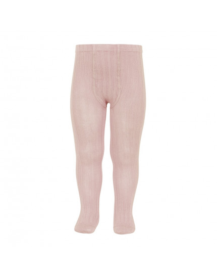 Basic Rib Tights Old Rose 544