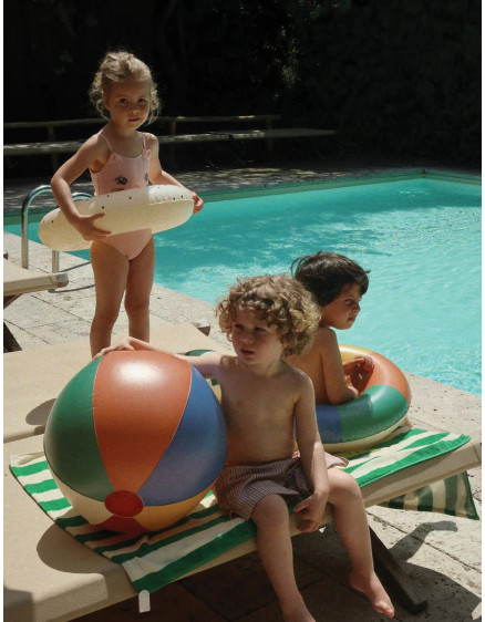 Swim Ring And Beach Ball Set Multi 3
