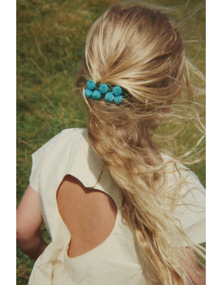 2 Pack Blueberry Beaded Hair Blueberries 2