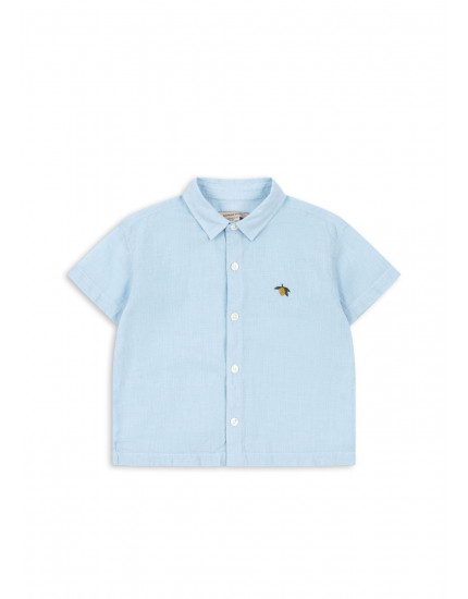 Fran Shirt Blue Check 2Y