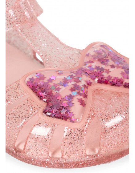 Lilo Sandal Bow Rose 4