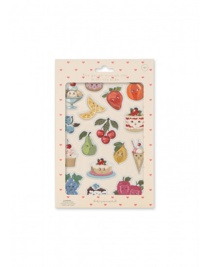 Puffy Stickers Fruity
