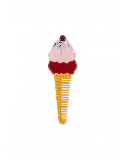 Ice Cream Comb Amour Pink One Size