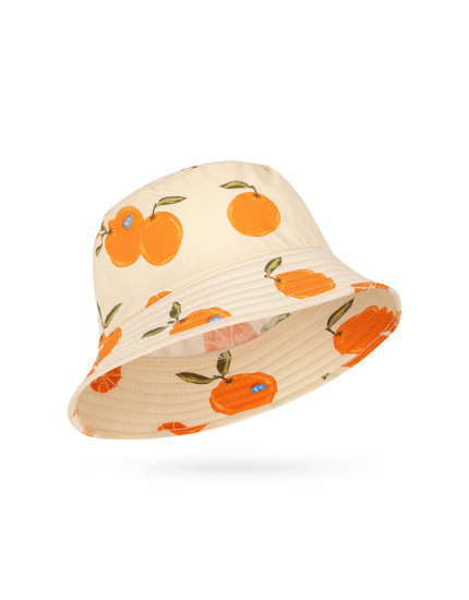 Pomio Bucket Hat Arancia Blu 5-8Y