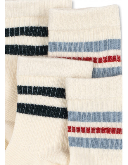 2 Pack Act Socks Optic White 4