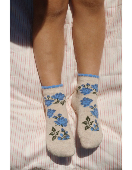2 Pack Flower And Cherry Jacquard Socks 2