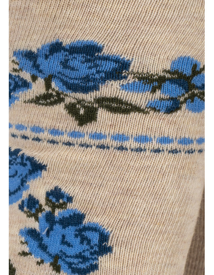 2 Pack Flower And Cherry Jacquard Tights 3