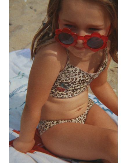 Sunglasses Junior Flower Red 2