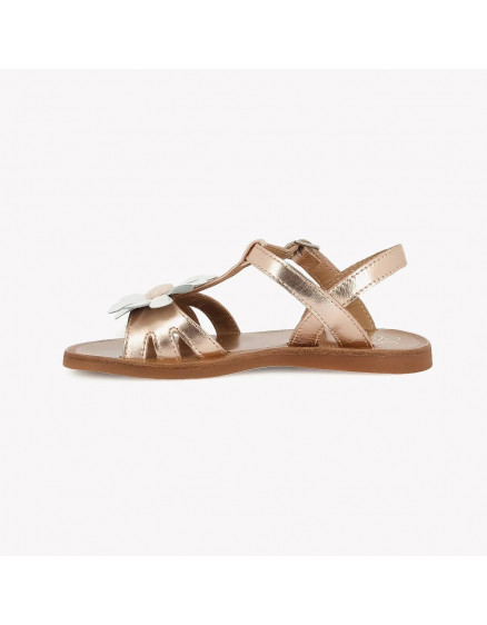 Plagette Big Flo Metallic Sandals 3