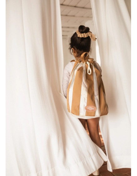 New Beach Net Backpack - Amber 3