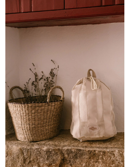 New Beach Net Backpack - Vanilla 3
