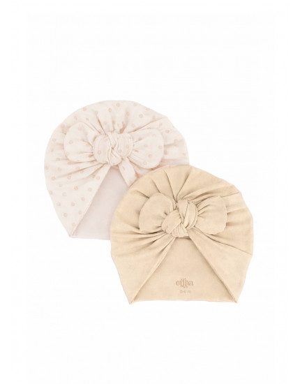 New Twiny Turban Pack - Neutral Dots 12M+