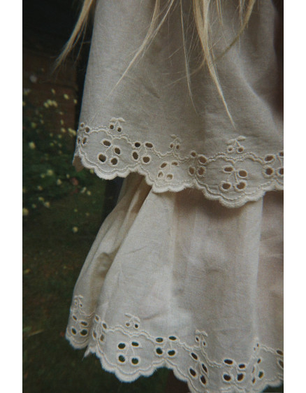 Posey Skirt Antique White 3