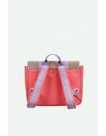 School Bag Lemon Tree Gingham Flower + Rose 6