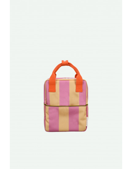Backpack Small Stripes Rosebay + Apple Grub One Size