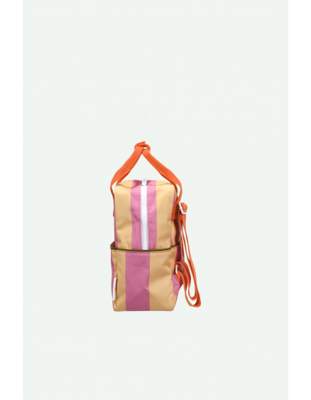 Backpack Small Stripes Rosebay + Apple Grub 6