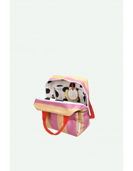 Backpack Small Stripes Rosebay + Apple Grub 4