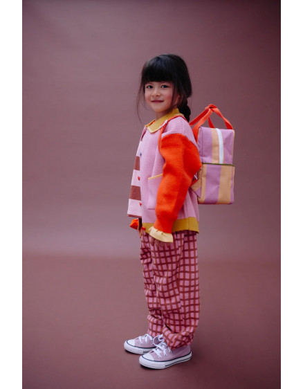 Backpack Small Stripes Rosebay + Apple Grub 2
