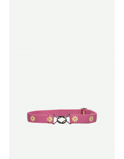 Elastic Belt Lemon Tree Flowers One Size