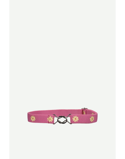Elastic Belt Lemon Tree Flowers One Size
