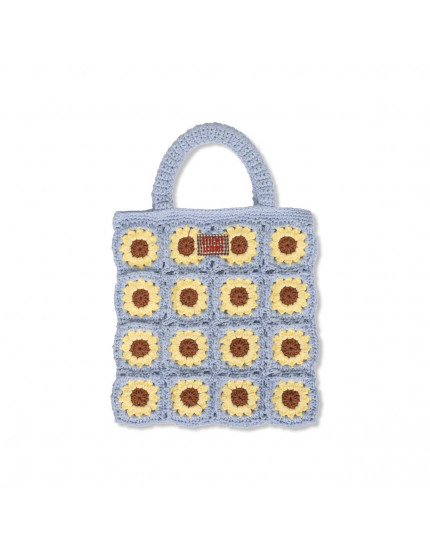 Crochet Flower Bag Lemon Tree Willow Basket One Size