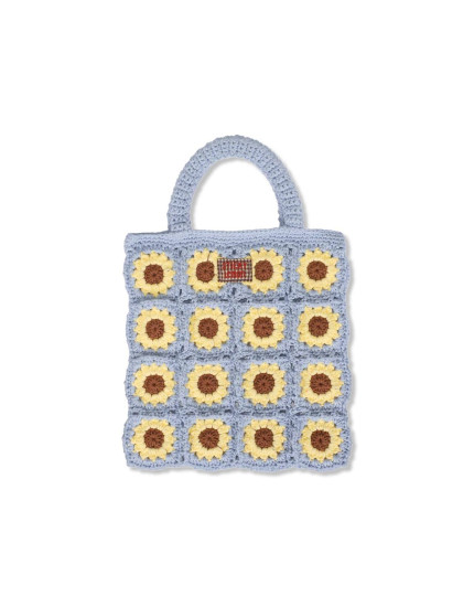 Crochet Flower Bag Lemon Tree Willow Basket One Size