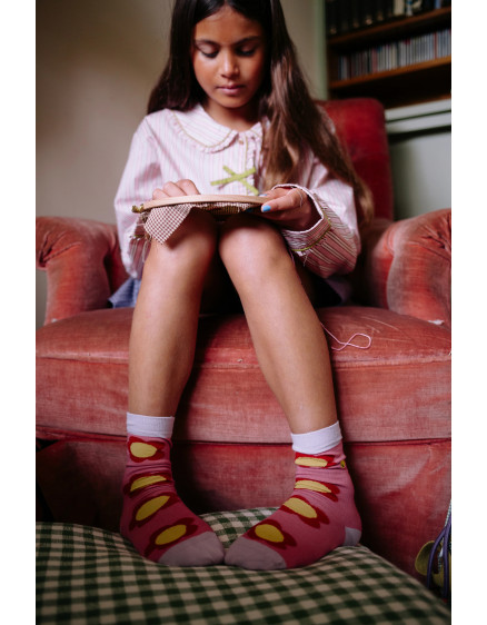 Socks Lemon Tree Flower 3