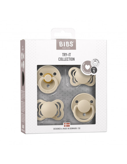 BIBS Try It Collection Vanilla 3