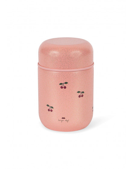 Glitter Thermo Food Jar Cherry 3