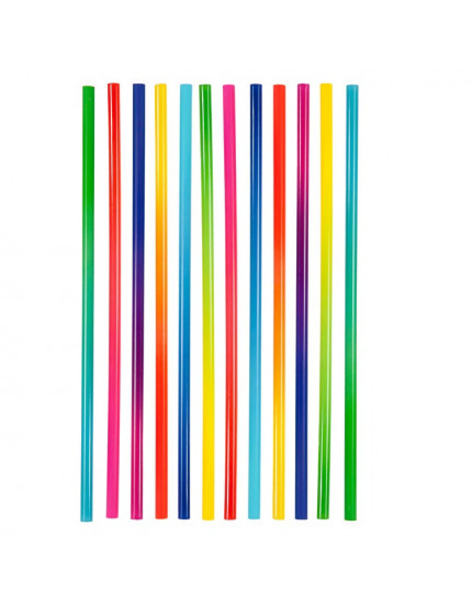 Reusable Plastic Straw - Gradient One Size