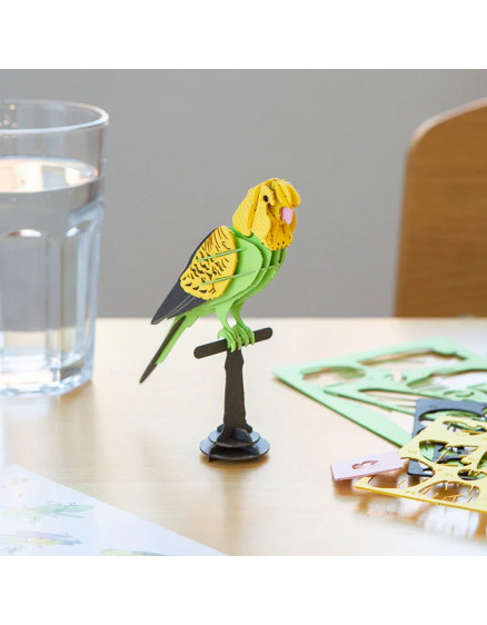 Пазл Parakeet 3d 3