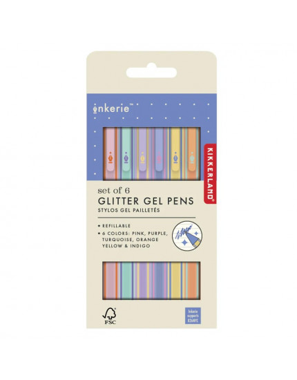 Inkerie Glitter Gel Pens
