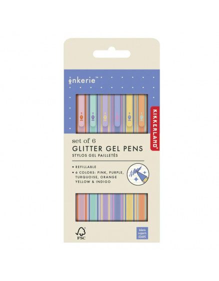 Inkerie Glitter Gel Pens